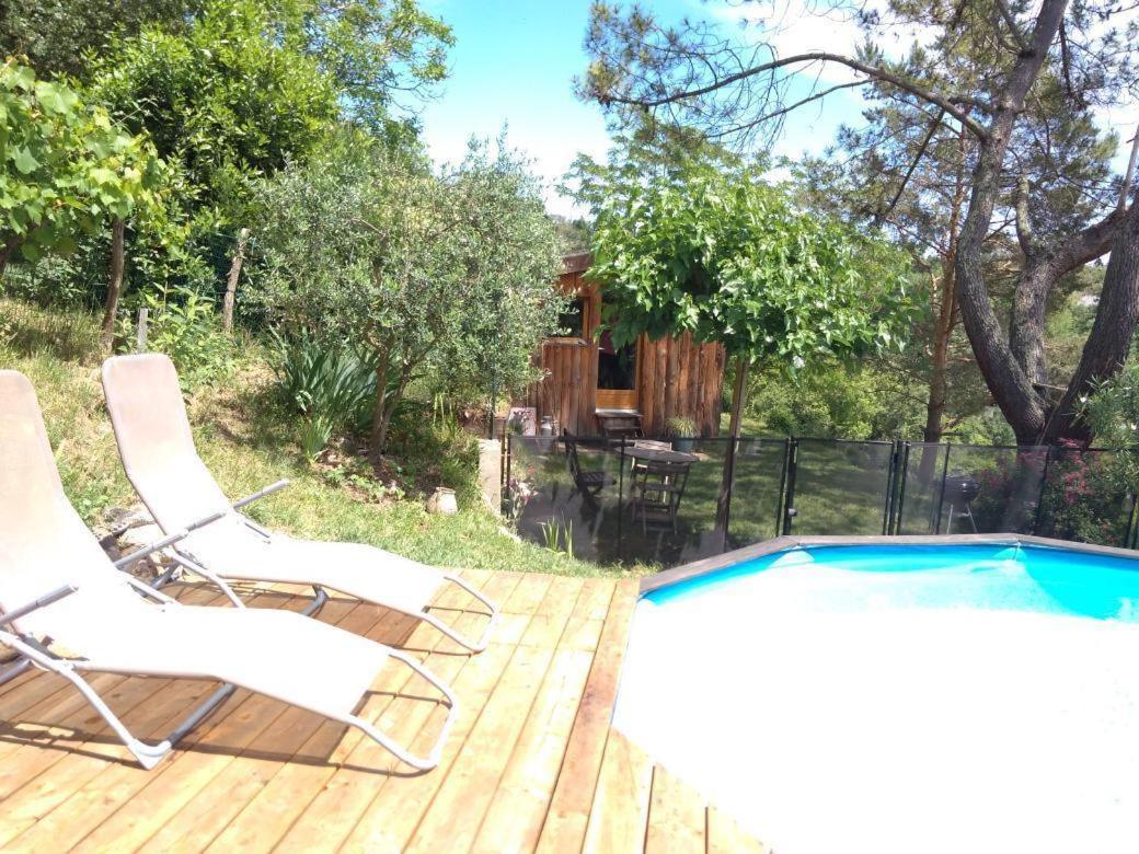 La Cabane En Bois Villemur-sur-Tarn Kültér fotó