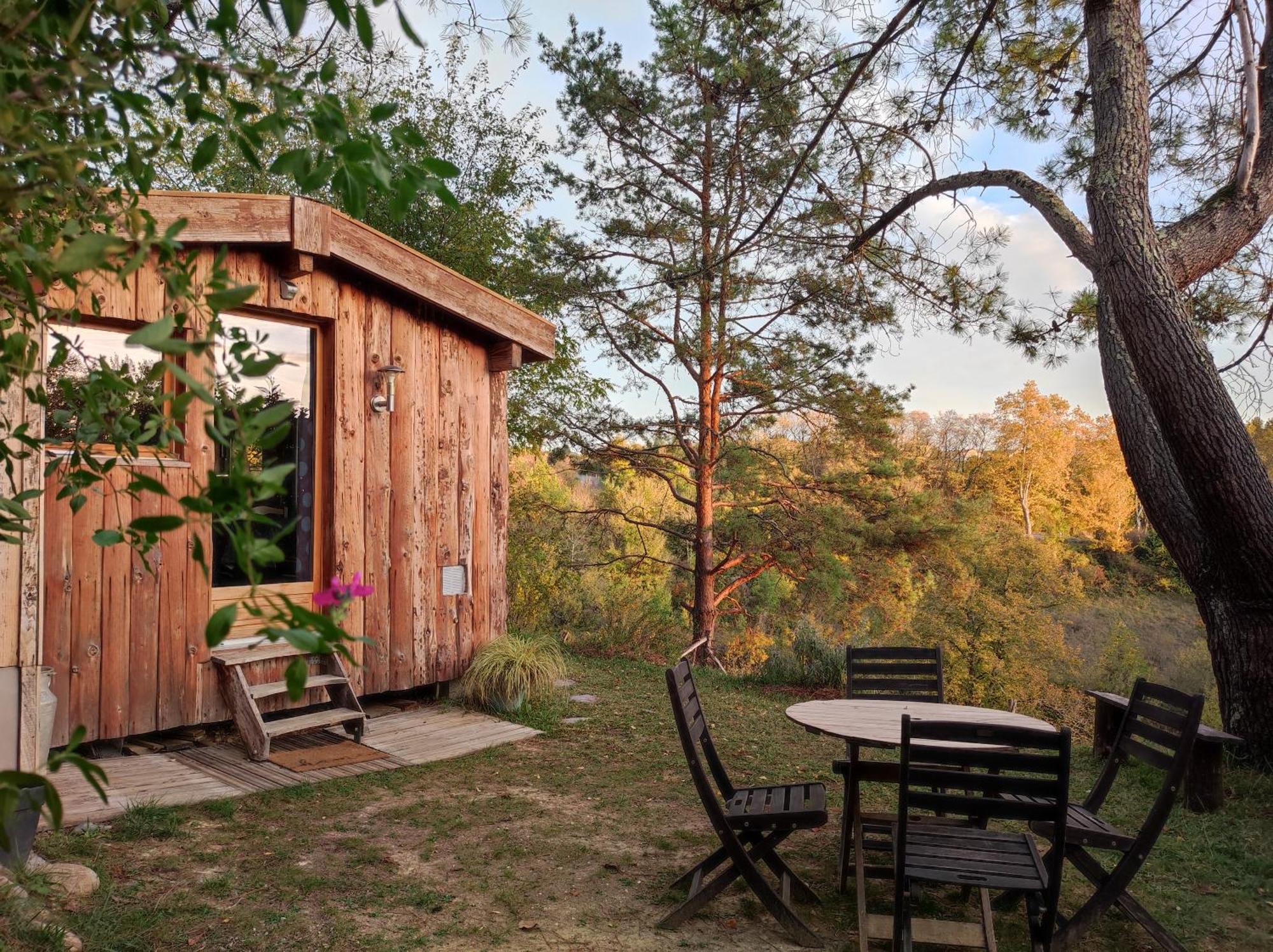 La Cabane En Bois Villemur-sur-Tarn Kültér fotó